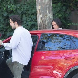 Victoria Federica se monta en el coche con Froilán en el día de su cumpleaños