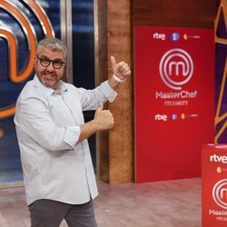 Florentino Fernández en la presentación de 'Masterchef Celebrity 5'