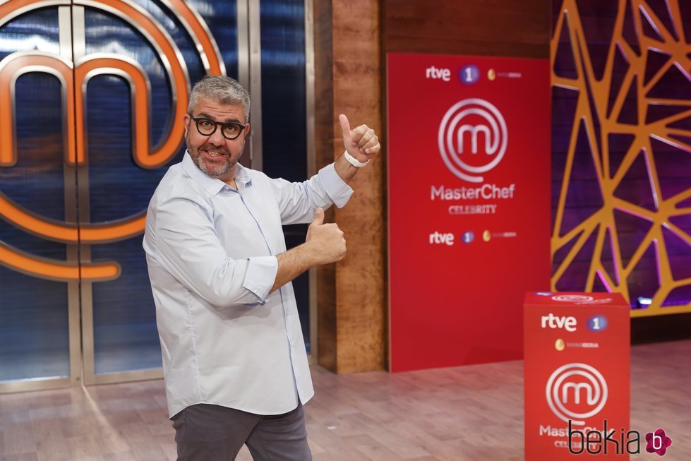 Florentino Fernández en la presentación de 'Masterchef Celebrity 5'