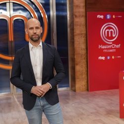 Gonzalo Miró en la presentación de 'Masterchef Celebrity 5'