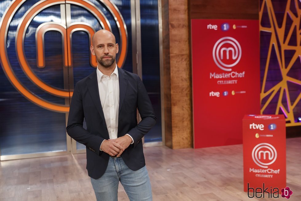 Gonzalo Miró en la presentación de 'Masterchef Celebrity 5'