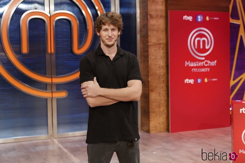 Nicolás Coronado en la presentación de 'Masterchef Celebrity 5'