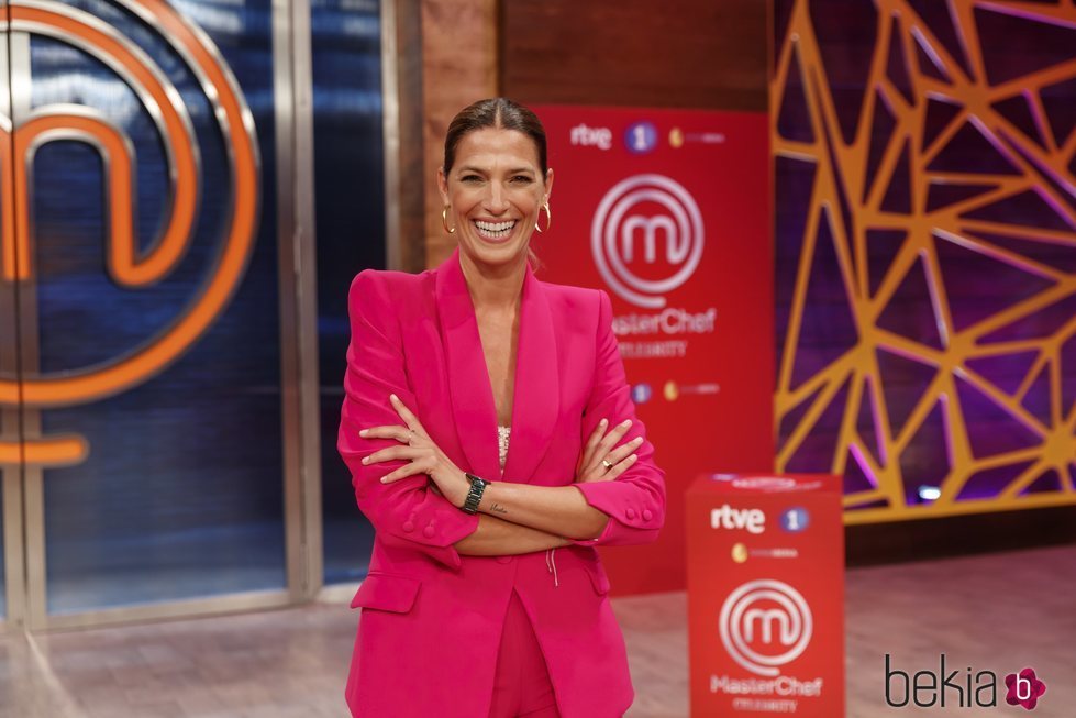 Laura Sánchez en la presentación de 'Masterchef Celebrity 5'