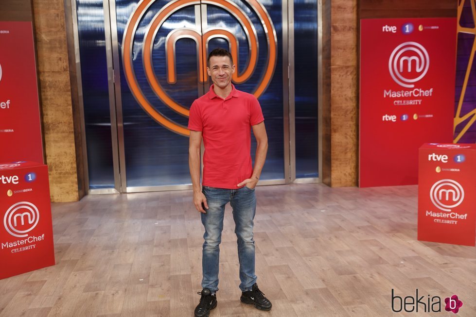 Juanjo Ballesta en la presentación de 'Masterchef Celebrity 5'