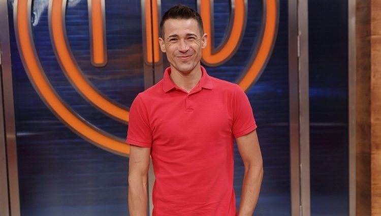 Juanjo Ballesta en la presentación de 'Masterchef Celebrity 5'