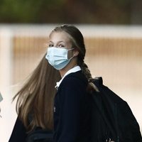 La Princesa Leonor en la vuelta al cole de la Infanta Sofía