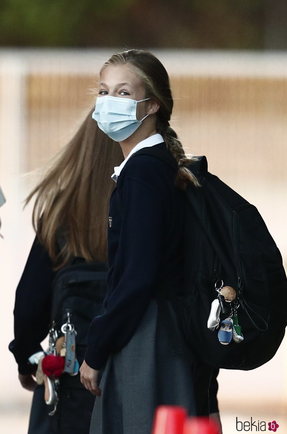 La Princesa Leonor en la vuelta al cole de la Infanta Sofía