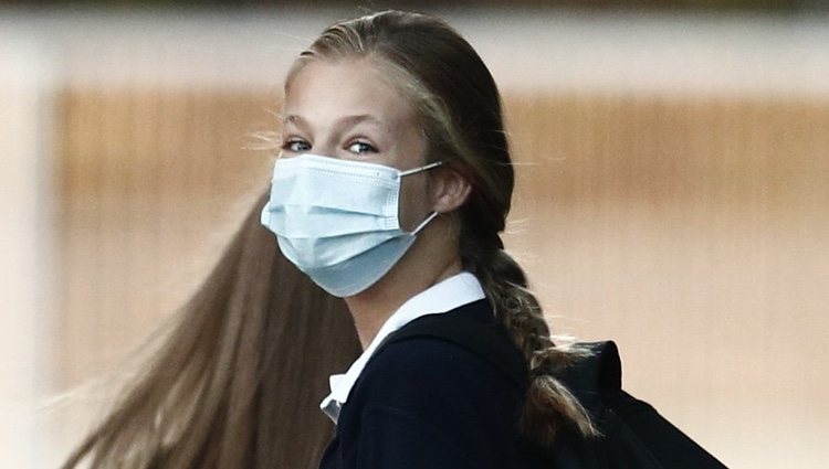 La Princesa Leonor en la vuelta al cole de la Infanta Sofía