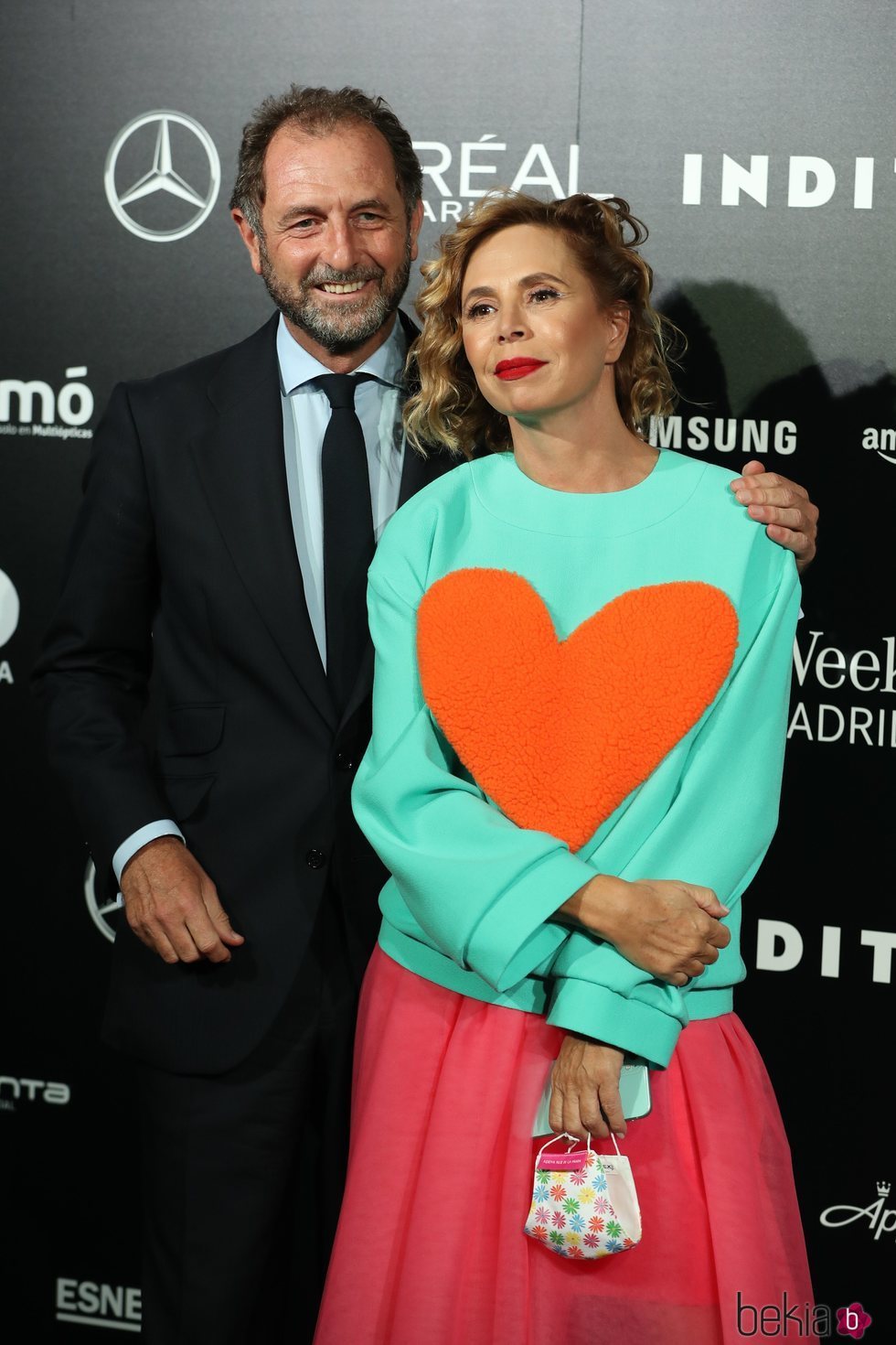 Ágatha Ruiz de la Prada y Luis Gasset en Madrid Fashion Week