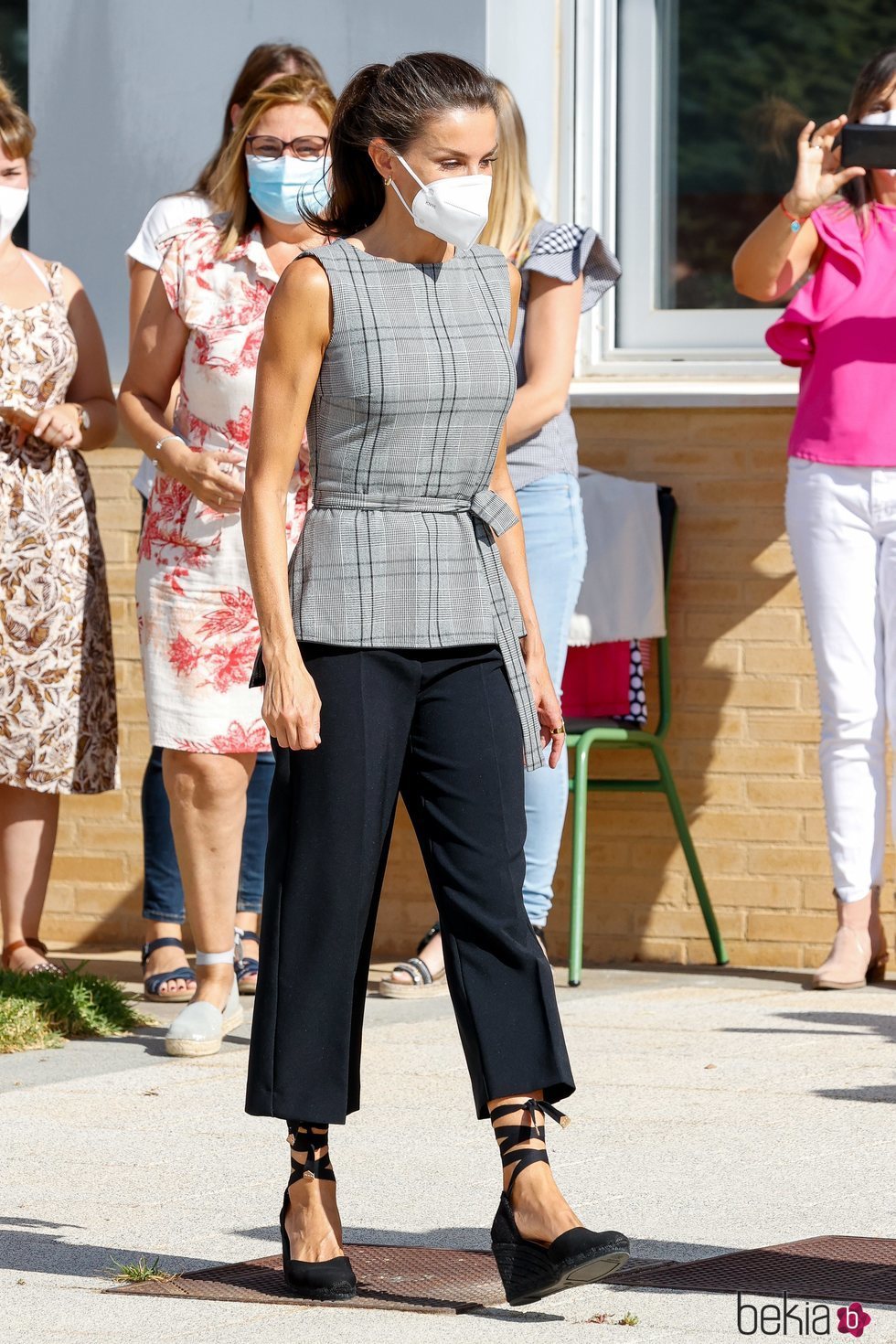 La Reina Letizia en la apertura del Curso Escolar 2020/2021