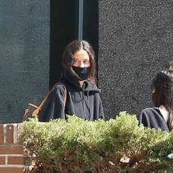 Victoria Federica en la puerta de su universidad