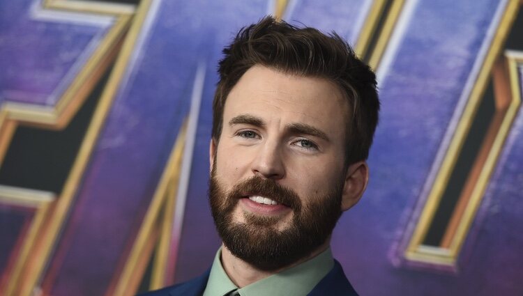 Chris Evans en la premiere de 'Los Vengadores' en Los Ángeles en 2019