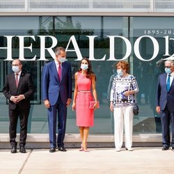 Los Reyes Felipe y Letizia visitan El Heraldo de Aragón en su 125 aniversario