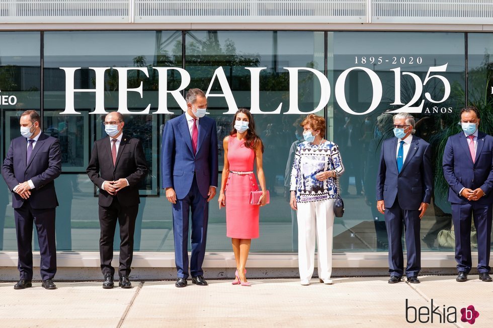 Los Reyes Felipe y Letizia visitan El Heraldo de Aragón en su 125 aniversario