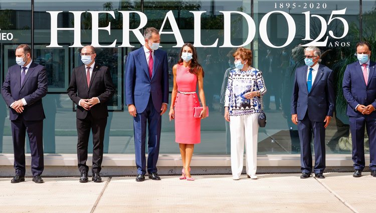 Los Reyes Felipe y Letizia visitan El Heraldo de Aragón en su 125 aniversario