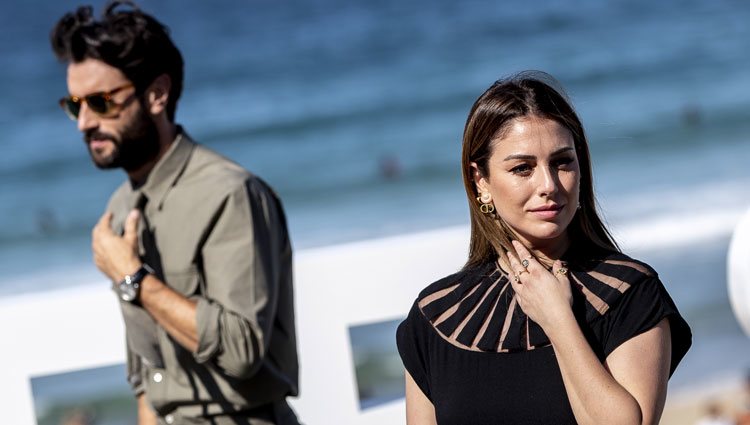 Javier Rey y Blanca Suárez en el Festival de Cine de San Sebastián 2020