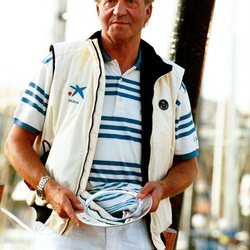 El Rey Juan Carlos en la Copa del Rey de Vela 1999