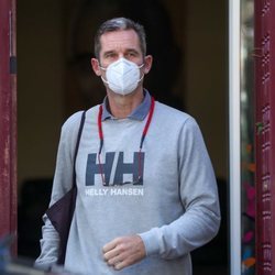 Iñaki Urdangarin sale de su voluntariado en Hogar Don Orione