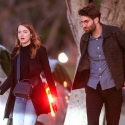 Emma Stone y Dave McCary paseando por Los Ángeles