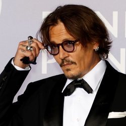 Johnny Depp en la gala para la Salud Planetaria de Montecarlo 2020