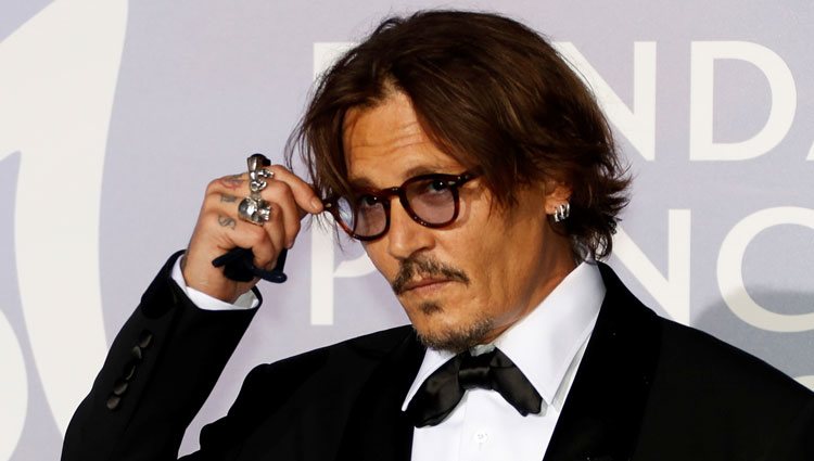 Johnny Depp en la gala para la Salud Planetaria de Montecarlo 2020