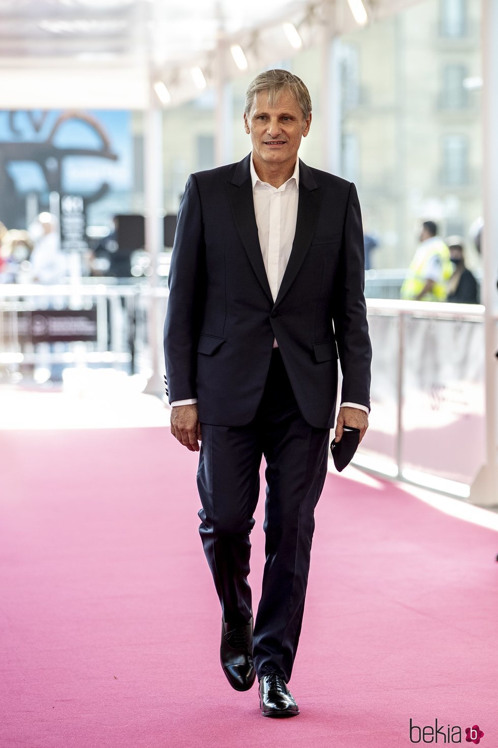 Viggo Mortensen en la alfombra roja del Festival de Cine de San Sebastián 2020