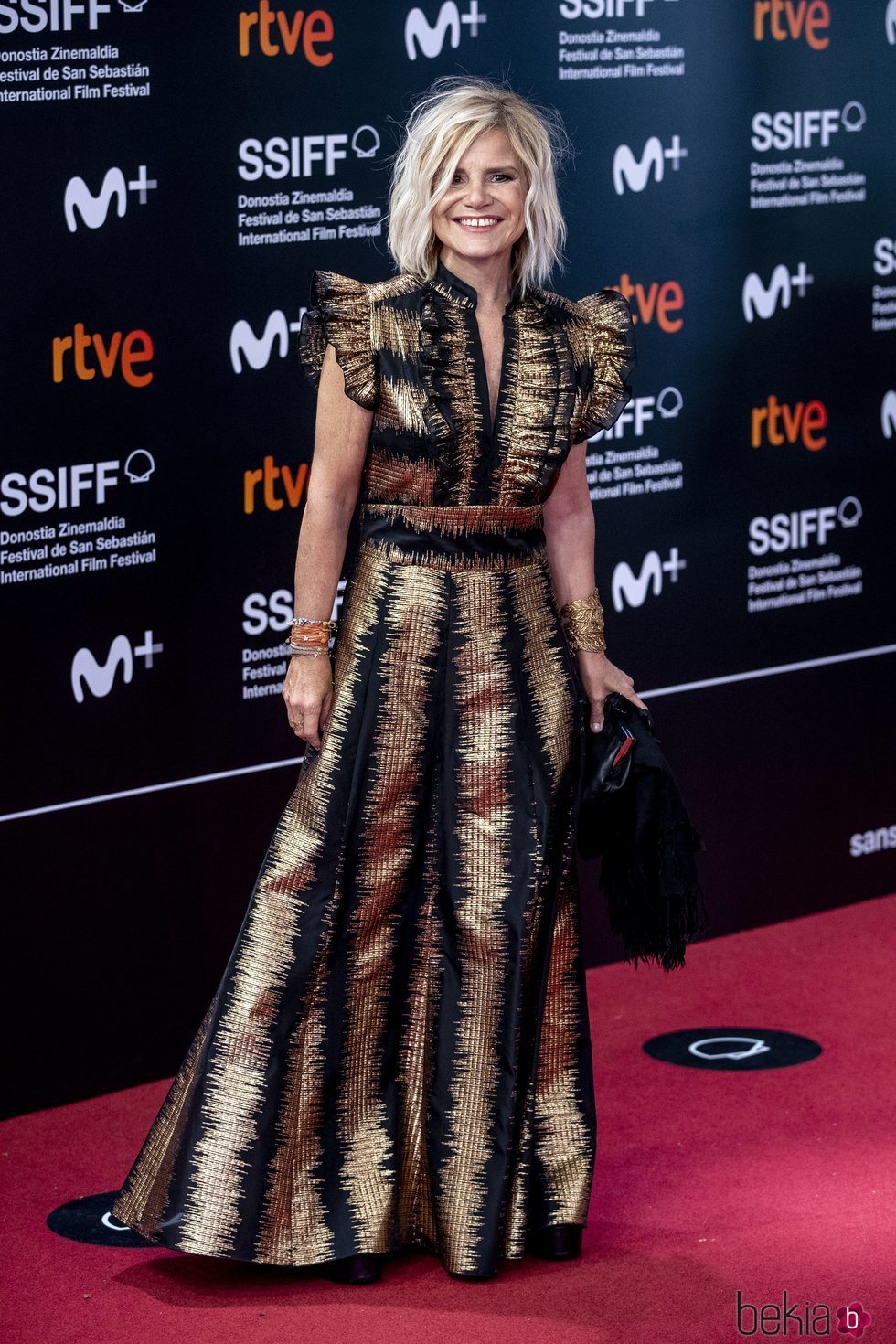 Eugenia Martínez de Irujo en el Festival de Cine de San Sebastián 2020