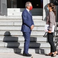 La Reina Letizia con el Presidente de Cruz Roja Española