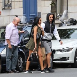 Aurah Ruiz y Jesé Rodríguez paseando en 2016 por París