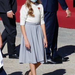 La Princesa Leonor en la celebración del Día de la Hispanidad 2020