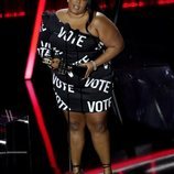 Lizzo en la gala de Billboard Music Awards 2020