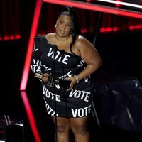 Lizzo en la gala de Billboard Music Awards 2020