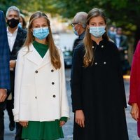 La Princesa Leonor y la Infanta Sofía en Oviedo por los Premios Princesa de Asturias 2020