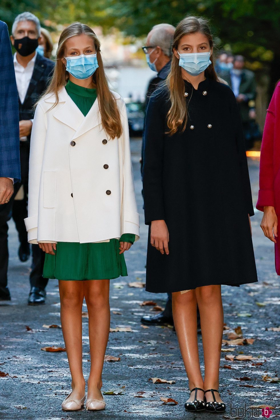 La Princesa Leonor y la Infanta Sofía en Oviedo por los Premios Princesa de Asturias 2020