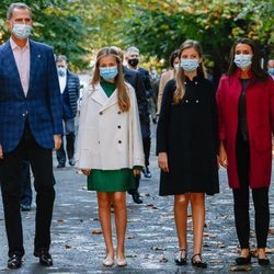 Los Reyes Felipe y Letizia, la Princesa Leonor y la Infanta Sofía en Oviedo para los Premios Princesa de Asturias 2020