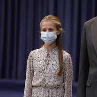 La Princesa Leonor en la audiencia a los galardonados de los Premios Princesa de Asturias 2020