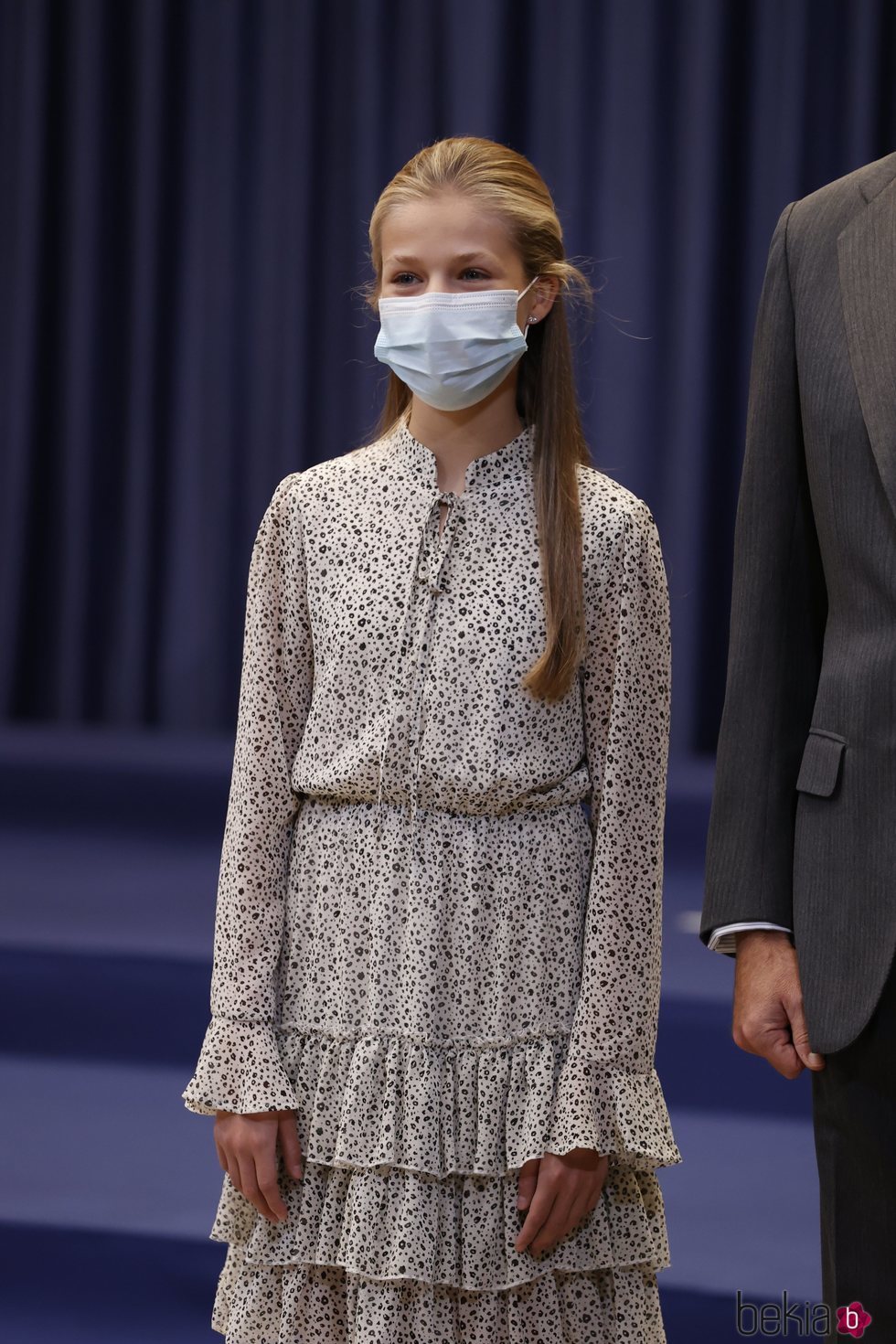 La Princesa Leonor en la audiencia a los galardonados de los Premios Princesa de Asturias 2020