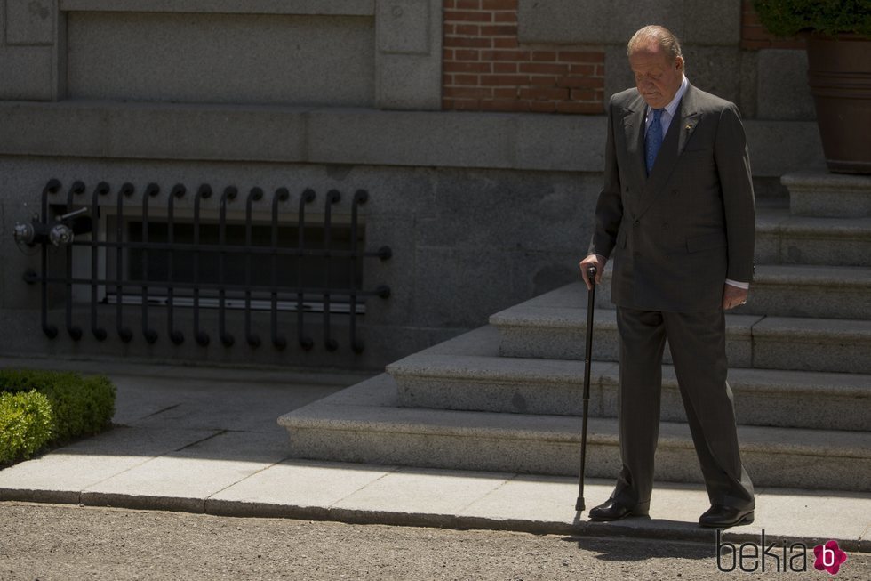 El Rey Juan Carlos en La Zarzuela