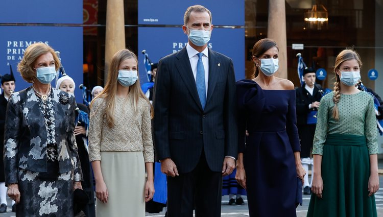 La Familia Real en los Premios Princesa de Asturias 2020