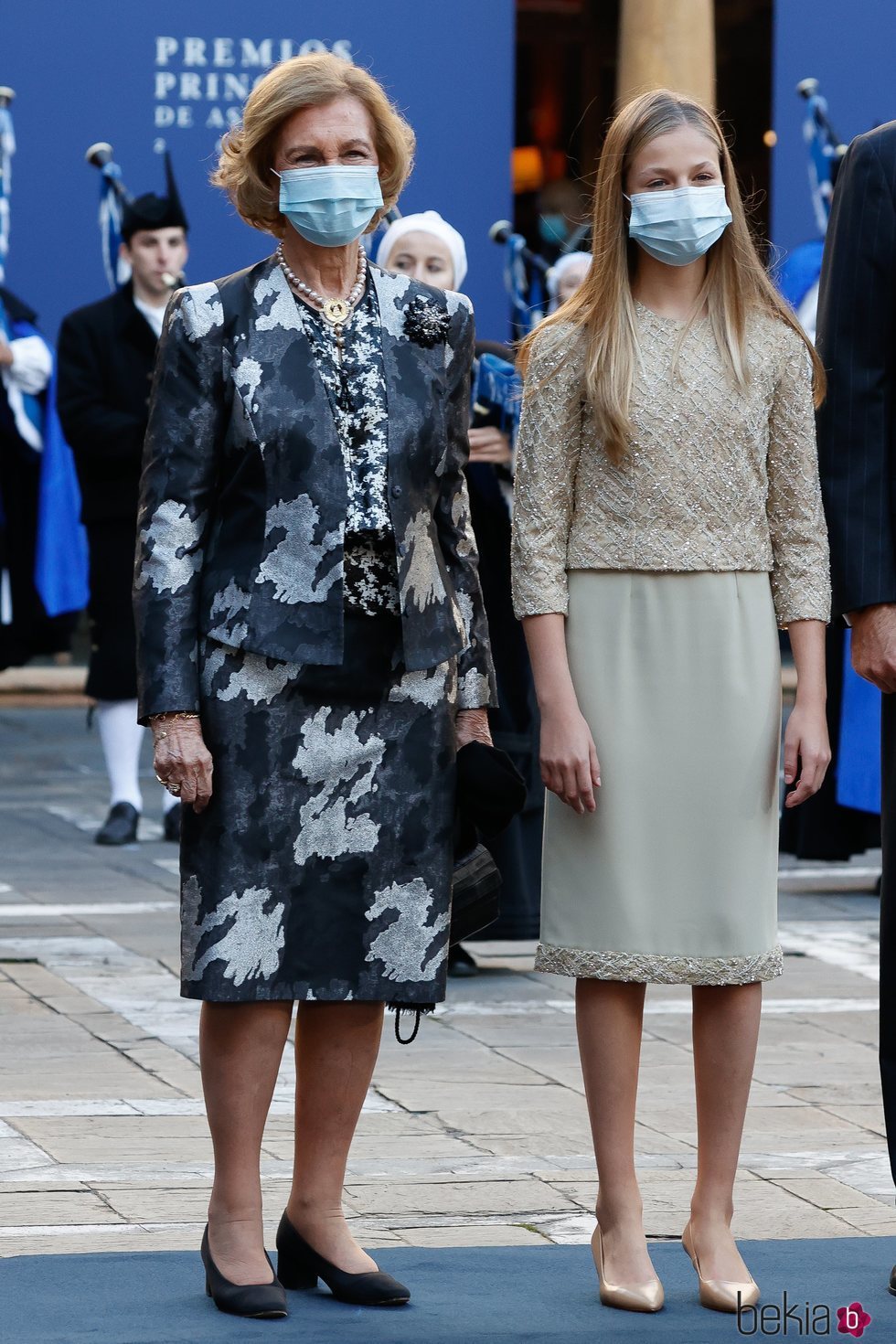 La Reina Sofía y la Princesa Leonor en los Premios Princesa de Asturias 2020