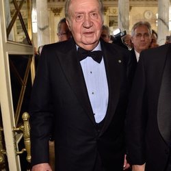 El Rey Juan Carlos en la ópera en Milán