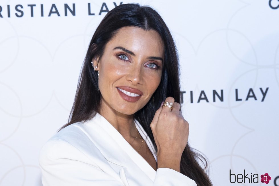 Pilar Rubio en un evento de Cristian Lay