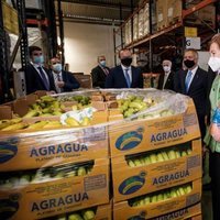 La Reina Sofía en el Banco de Alimentos de Las Palmas de Gran Canaria