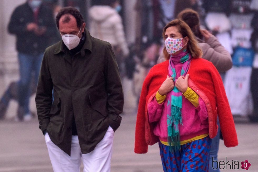 Ágatha Ruiz de la Prada y Luis Gasset en Venecia