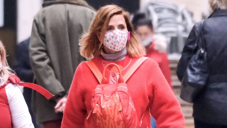 Ágatha Ruiz de la Prada paseando por Venecia