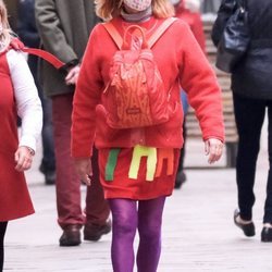 Ágatha Ruiz de la Prada paseando por Venecia