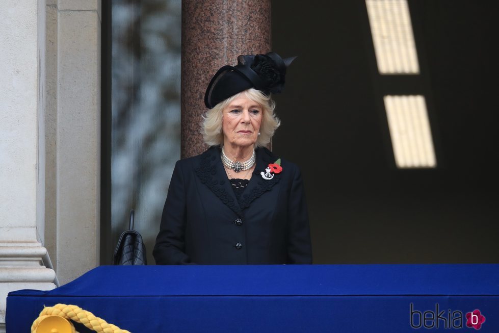 Camilla Parker Bowles el Día del Recuerdo 2020