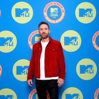 David Guetta en la alfombra roja de los MTV EMA 2020