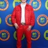 Jack Harlow en la alfombra roja de los MTV EMA 2020