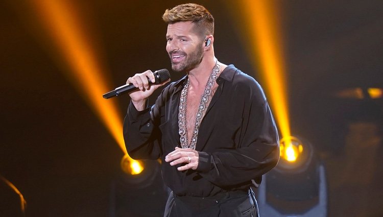 Ricky Martin en la gala de los Grammy Latino 2020